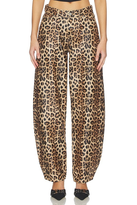 Nanci Barrel in Leopard