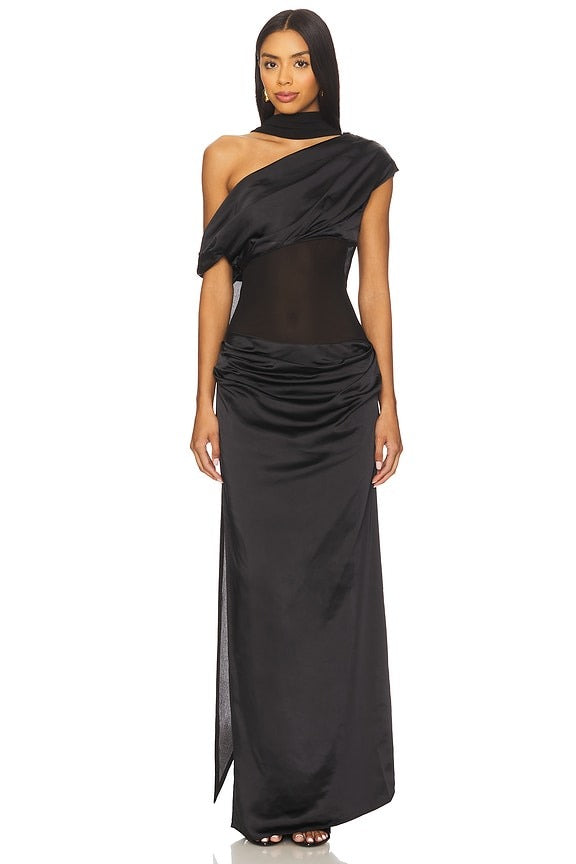 Gaia Gown in Black