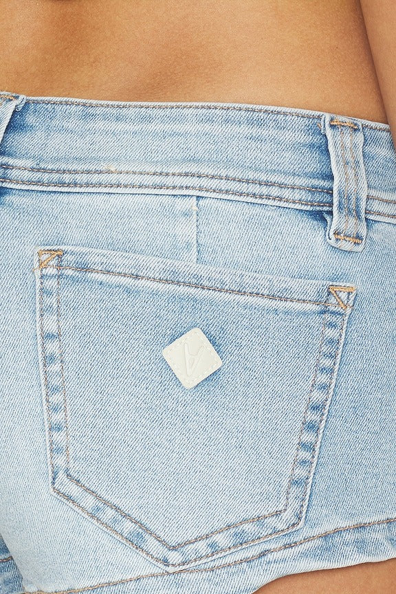 00 Mini Short in Jody Blue