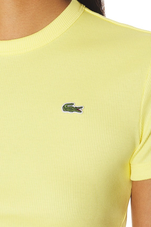 Slim Fit Cotes Tee in Yellow