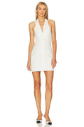 Zoe Mini Dress in White