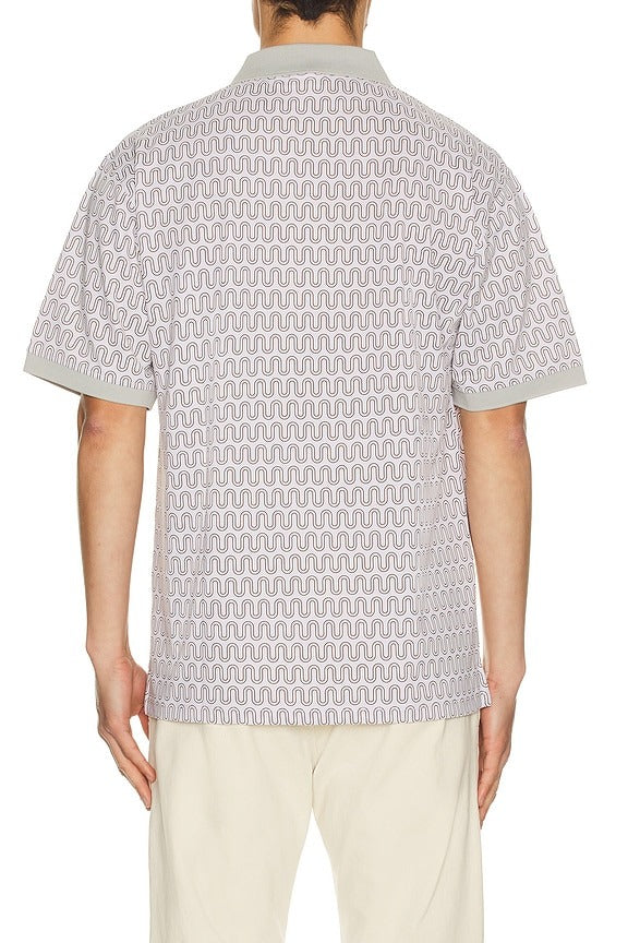 The Disco Rodeo Polo in Light Grey