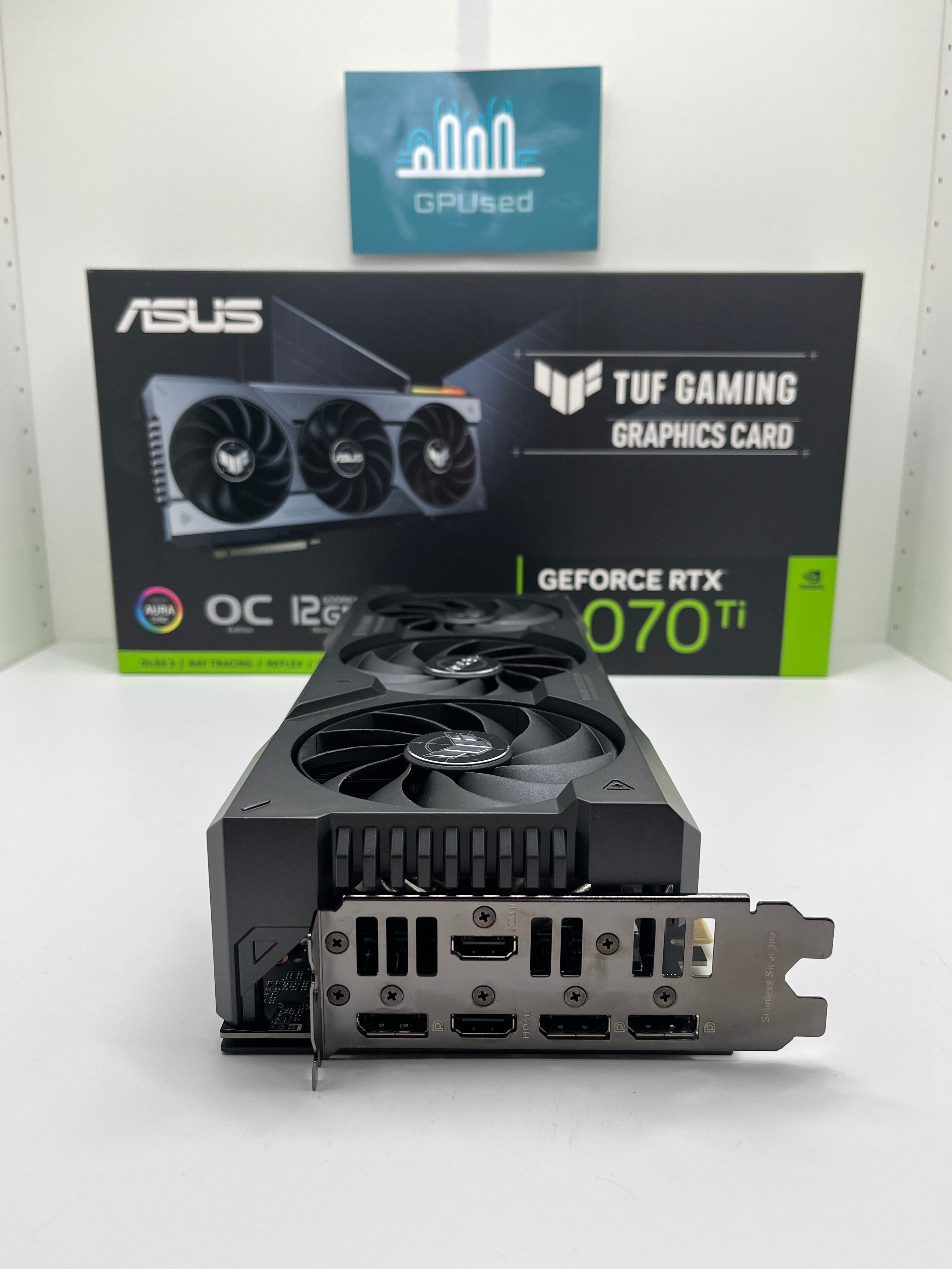ASUS Nvidia GeForce RTX 4070 Ti Tuf 12GB GDDR6X - A - Premium Edition