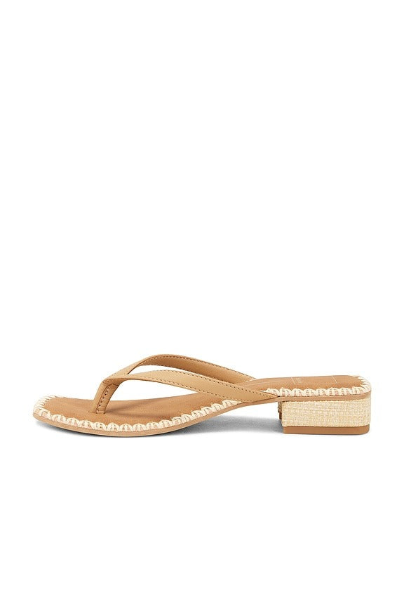 Barty Sandal in Light Tan Leather