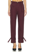 Tom Utility Pant in Oxblood