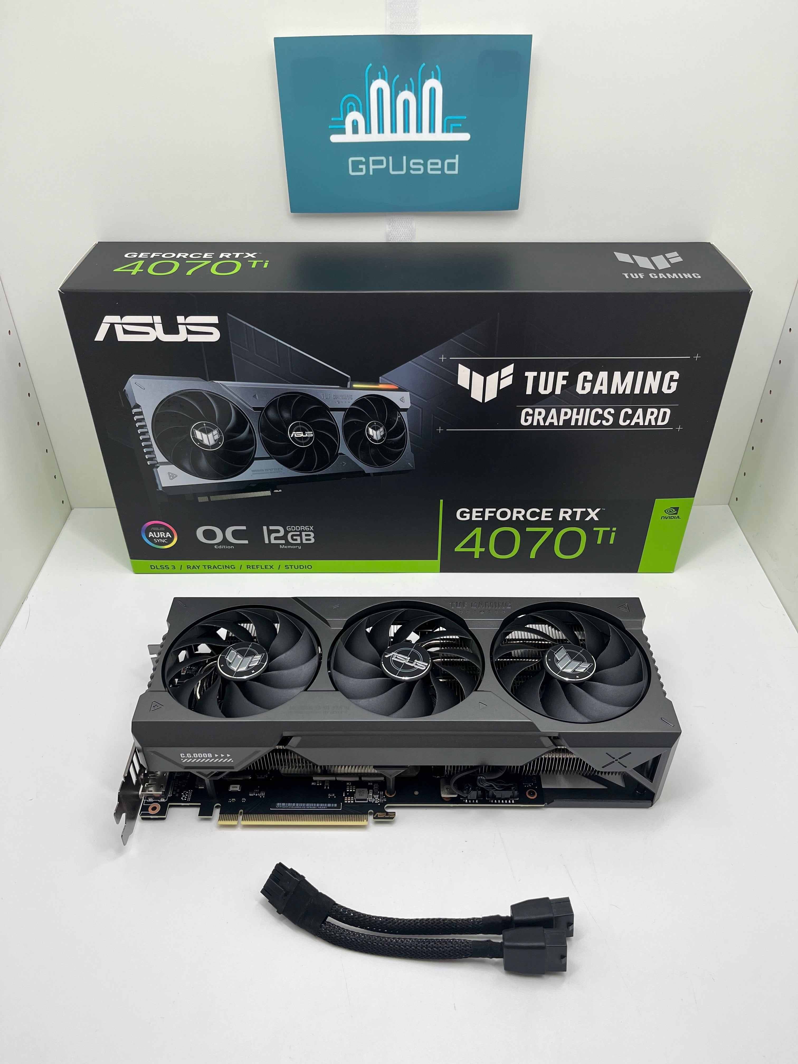 ASUS Nvidia GeForce RTX 4070 Ti Tuf 12GB GDDR6X - A - Premium Edition