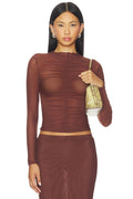 Gem Top in Chocolate