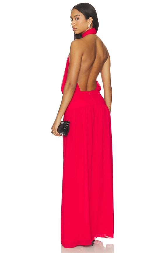 Simone Gown in Red
