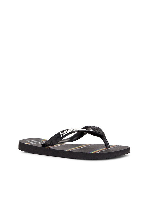 Top Pride Sandal in Black & White