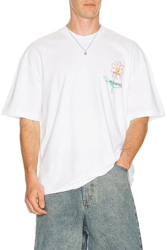 Crayo Short sleeve Crew in Optic White