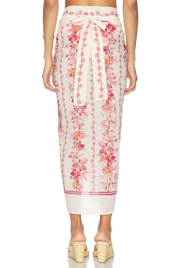 Lavanda Paro Midi Skirt in Cauca
