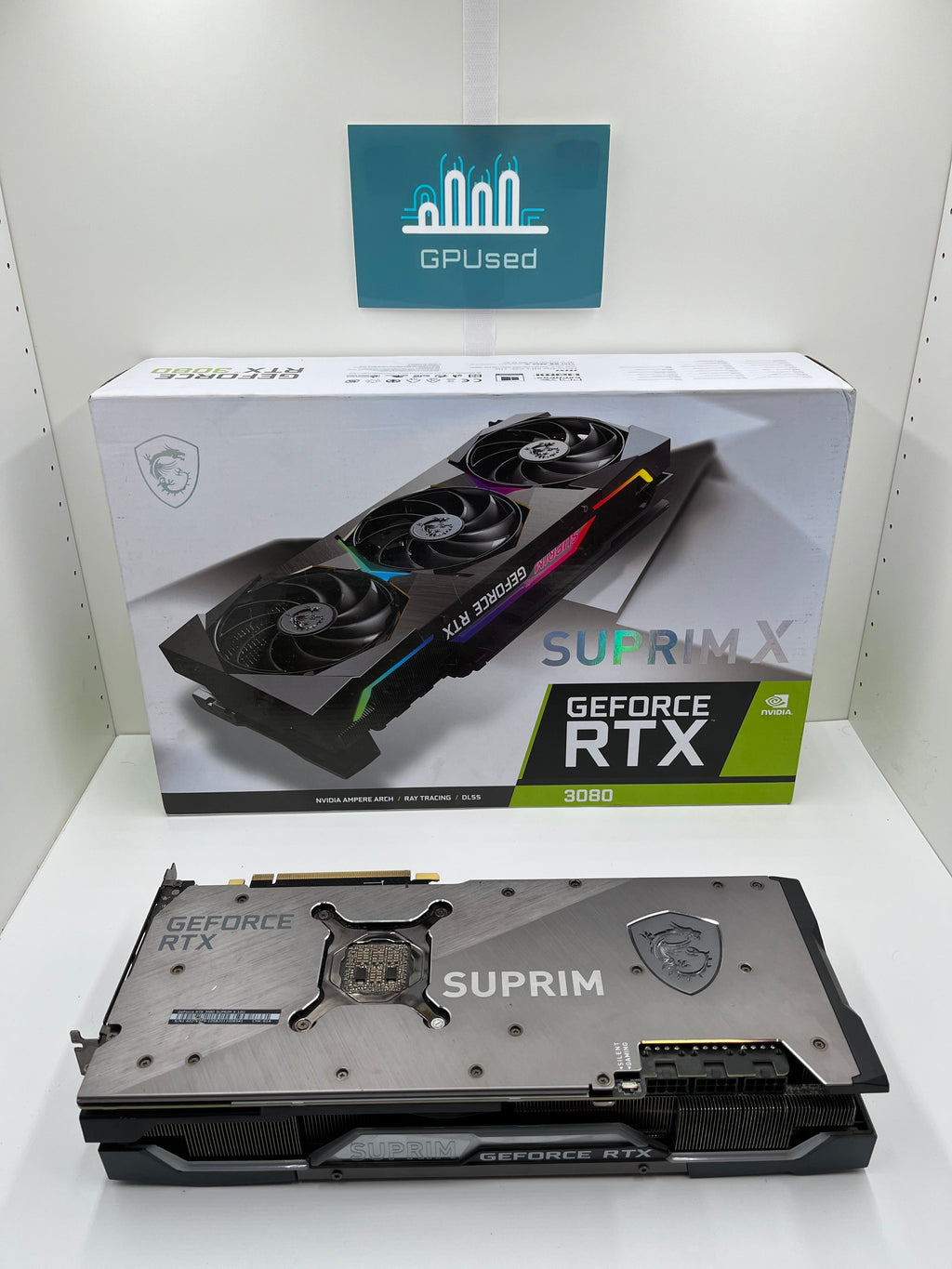 MSI Nvidia GeForce RTX 3080 Suprim X 10GB GDDR6X - A - 10% Off (Was $369.99) - Premium Edition