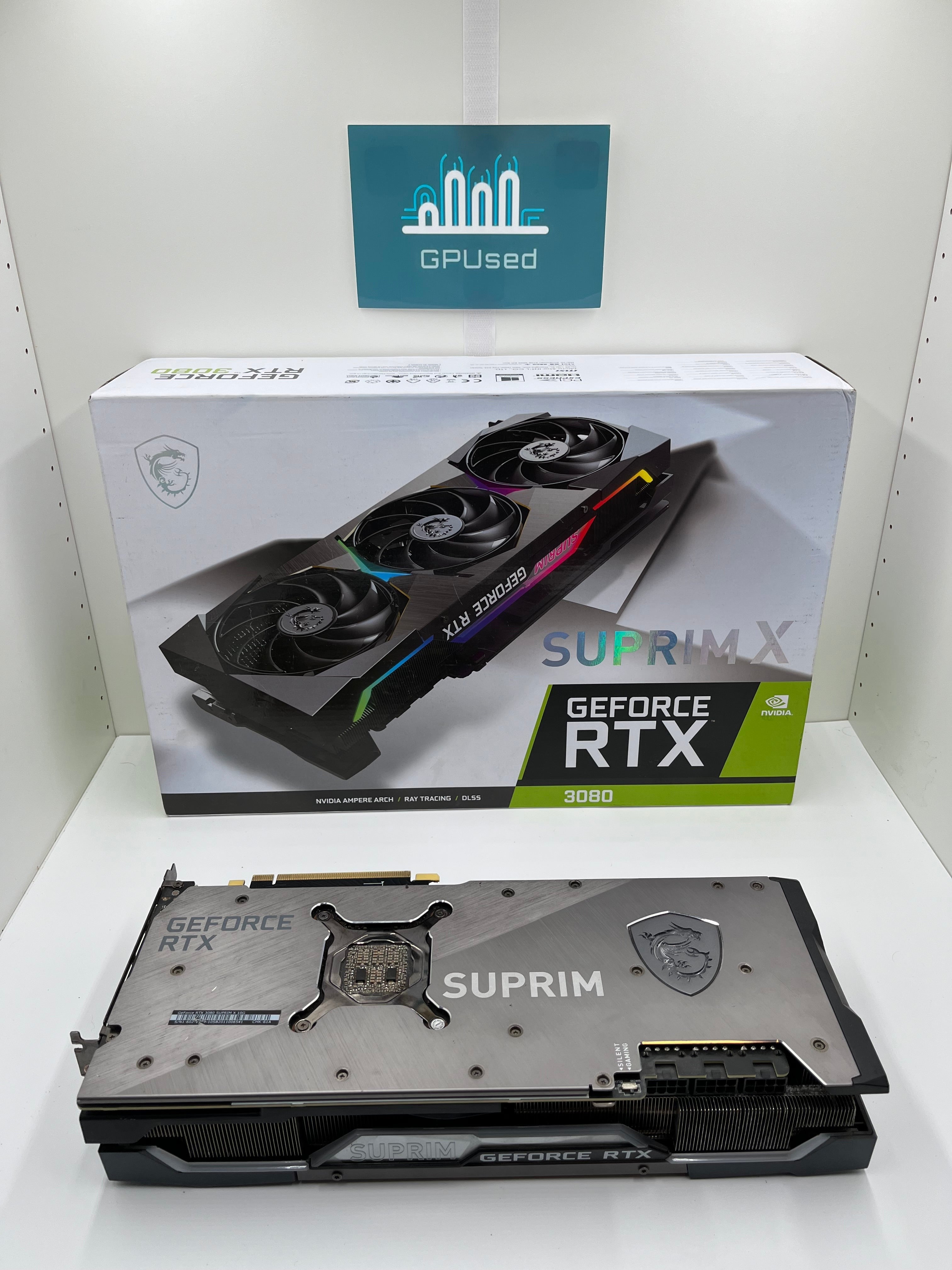MSI Nvidia GeForce RTX 3080 Suprim X 10GB GDDR6X - A - 10% Off (Was $369.99) - Premium Edition