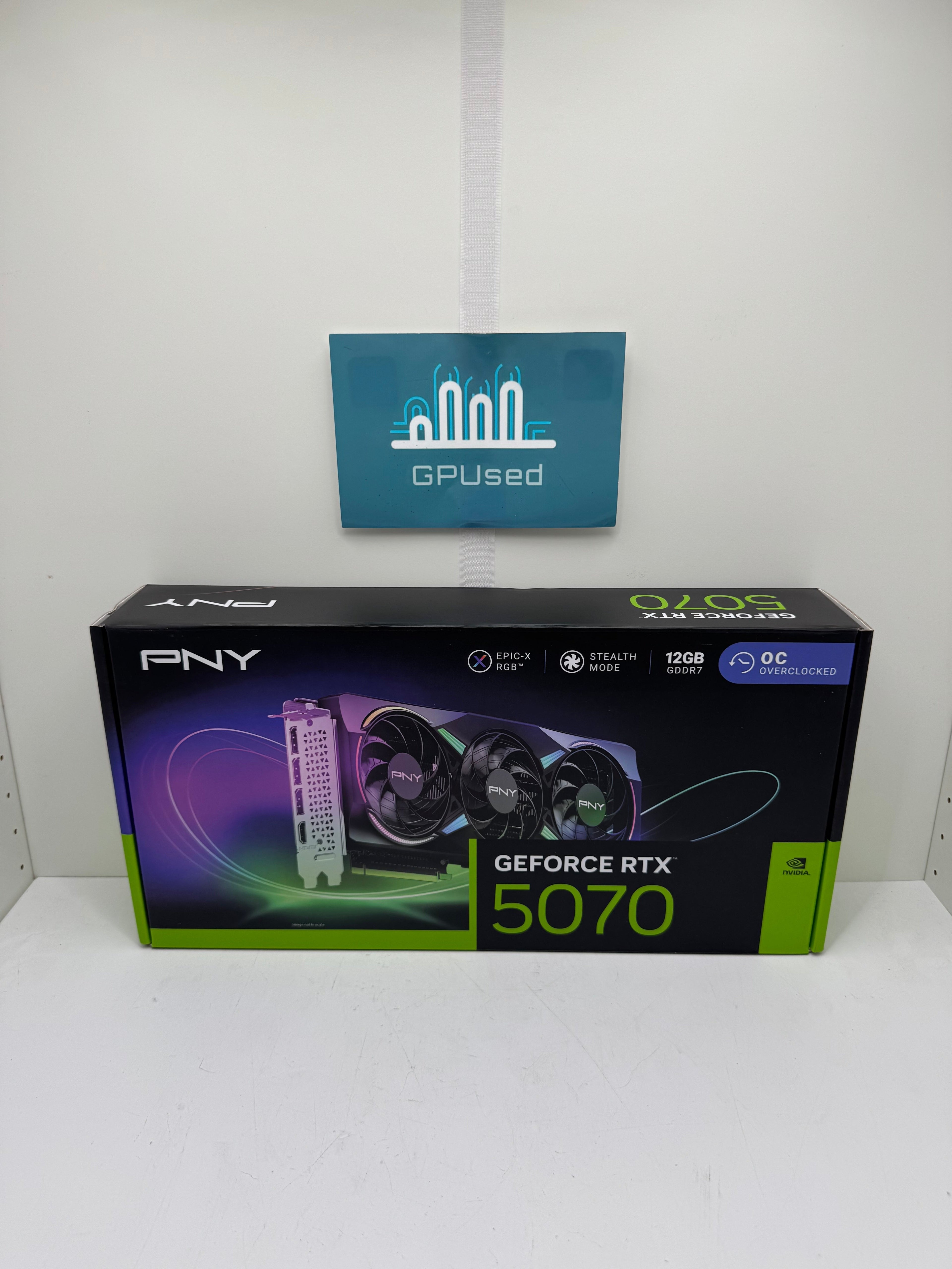 PNY Nvidia GeForce RTX 5070 Verto 12GB GDDR7 - A+ - Premium Edition