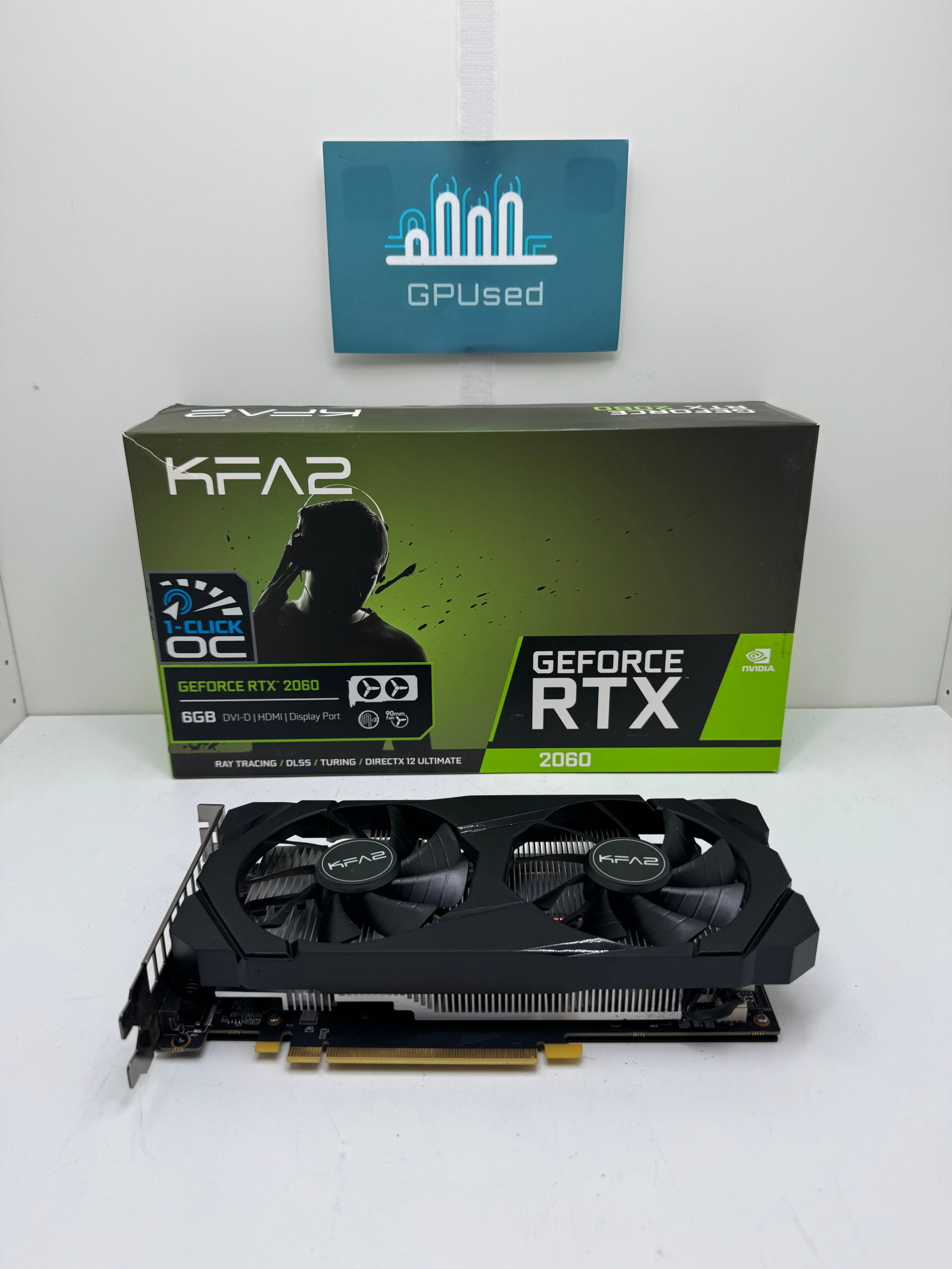 KFA2 Nvidia GeForce RTX 2060 1-Click OC 6GB GDDR6 - A - Premium Edition