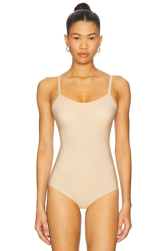 Zone Smoothing Bodysuit in Beige
