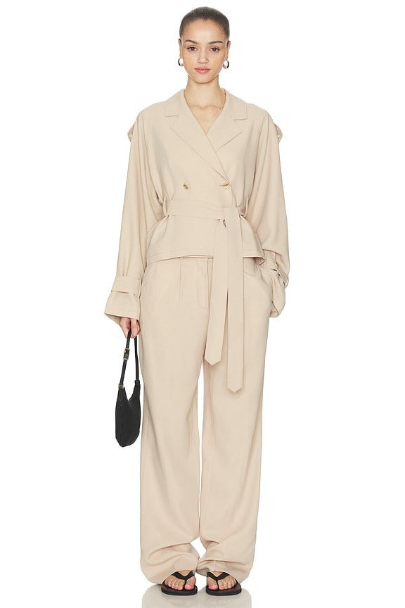 Soli Jacket in Macadamia