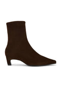 Ambar Ankle Boot in Brown Suede