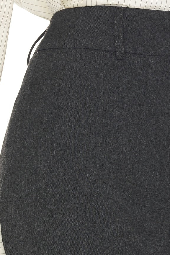 Phoebe Shorts in Charcoal Grey