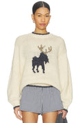 Haruko Sweater in Cream Multi