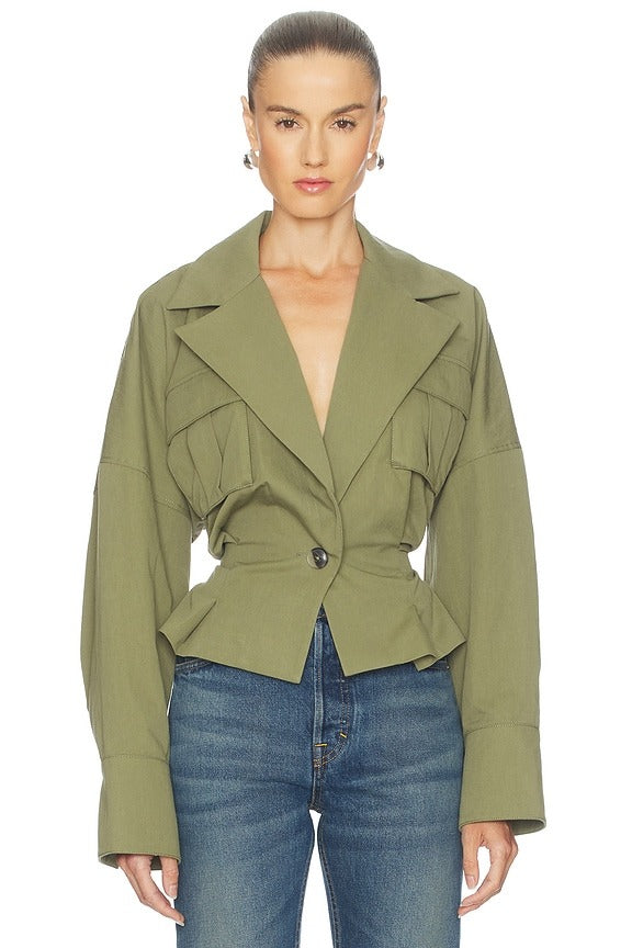 Mari Jacket in Sage
