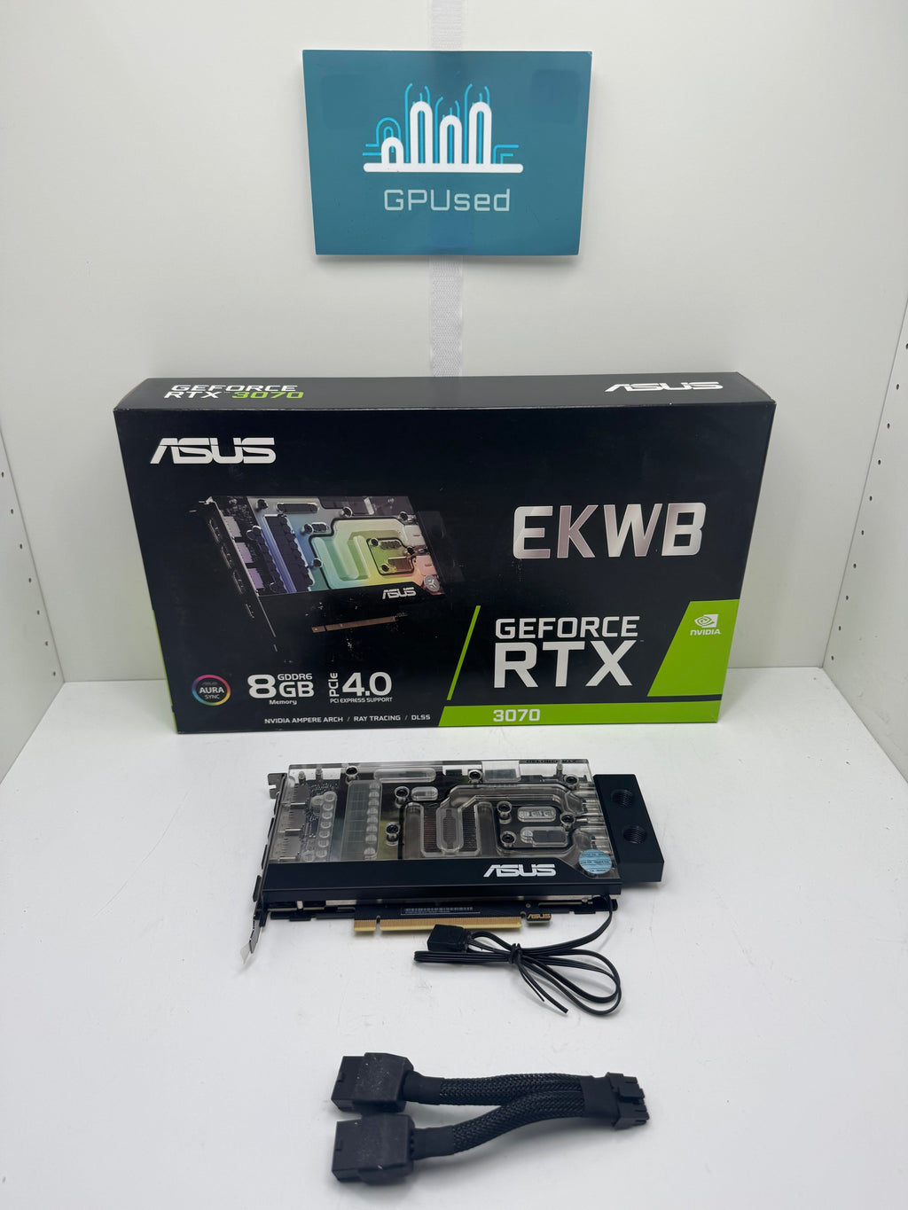 ASUS Nvidia GeForce RTX 3070 EKWB 8GB GDDR6 - A - 10% Off (Was $209.99) - Premium Edition