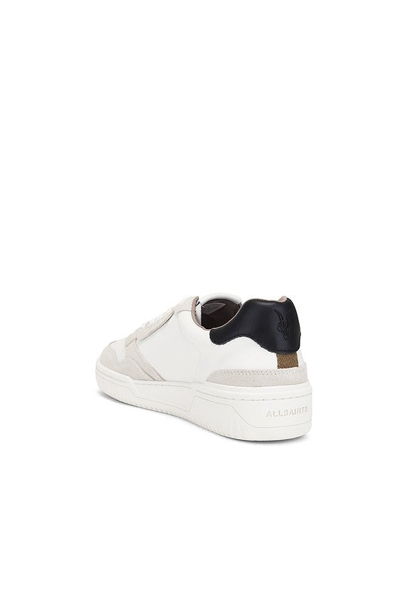 Regan Low Top in Chalk White & Black