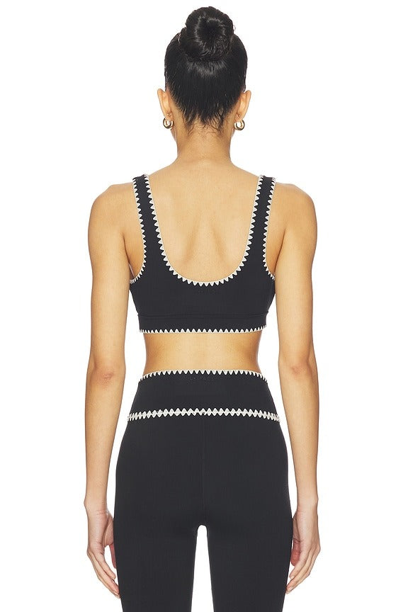 Heartbreaker Sports Bra in Black