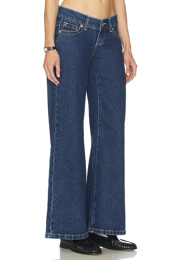 00 Wide Jeans in Tara