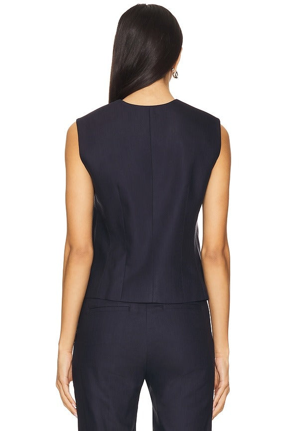 Georgie Vest in Evening Blue