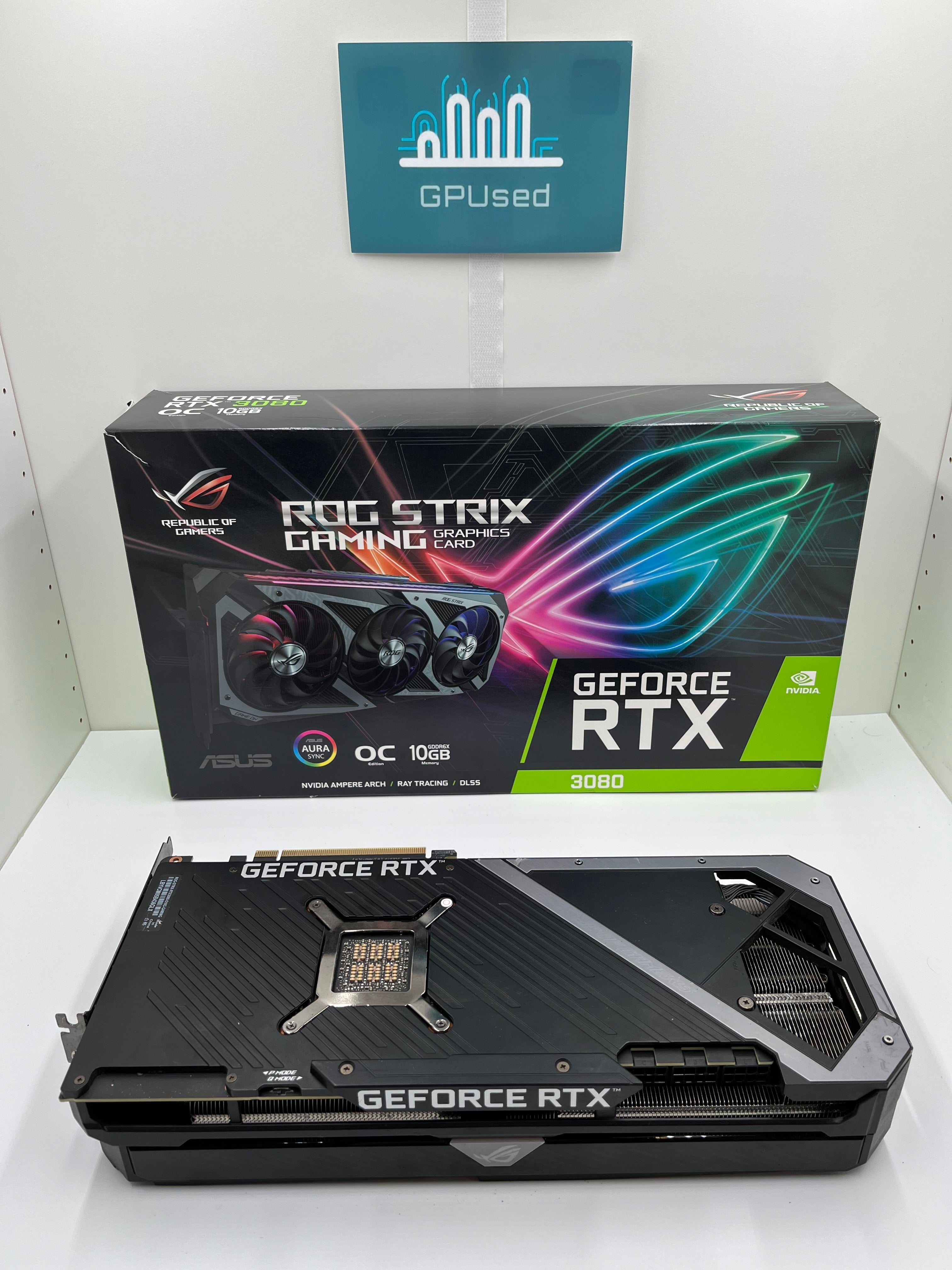 ASUS Nvidia GeForce RTX 3080 Rog Strix Gaming OC 10GB GDDR6X - A - 10% Off (Was $359.99) - Premium Edition