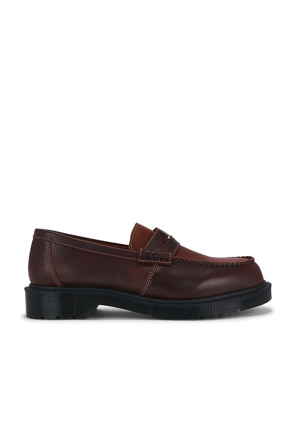 Penton Loafer in Brown & Amber
