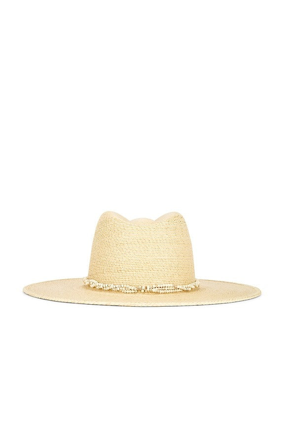 Paradise Fedora in Cream