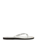 Katrina Strap Sandal in Silver & Gold