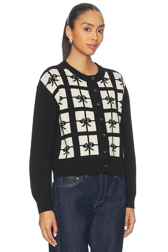 Present Cardigan in Black