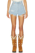 Haisley Short in Coast Blue