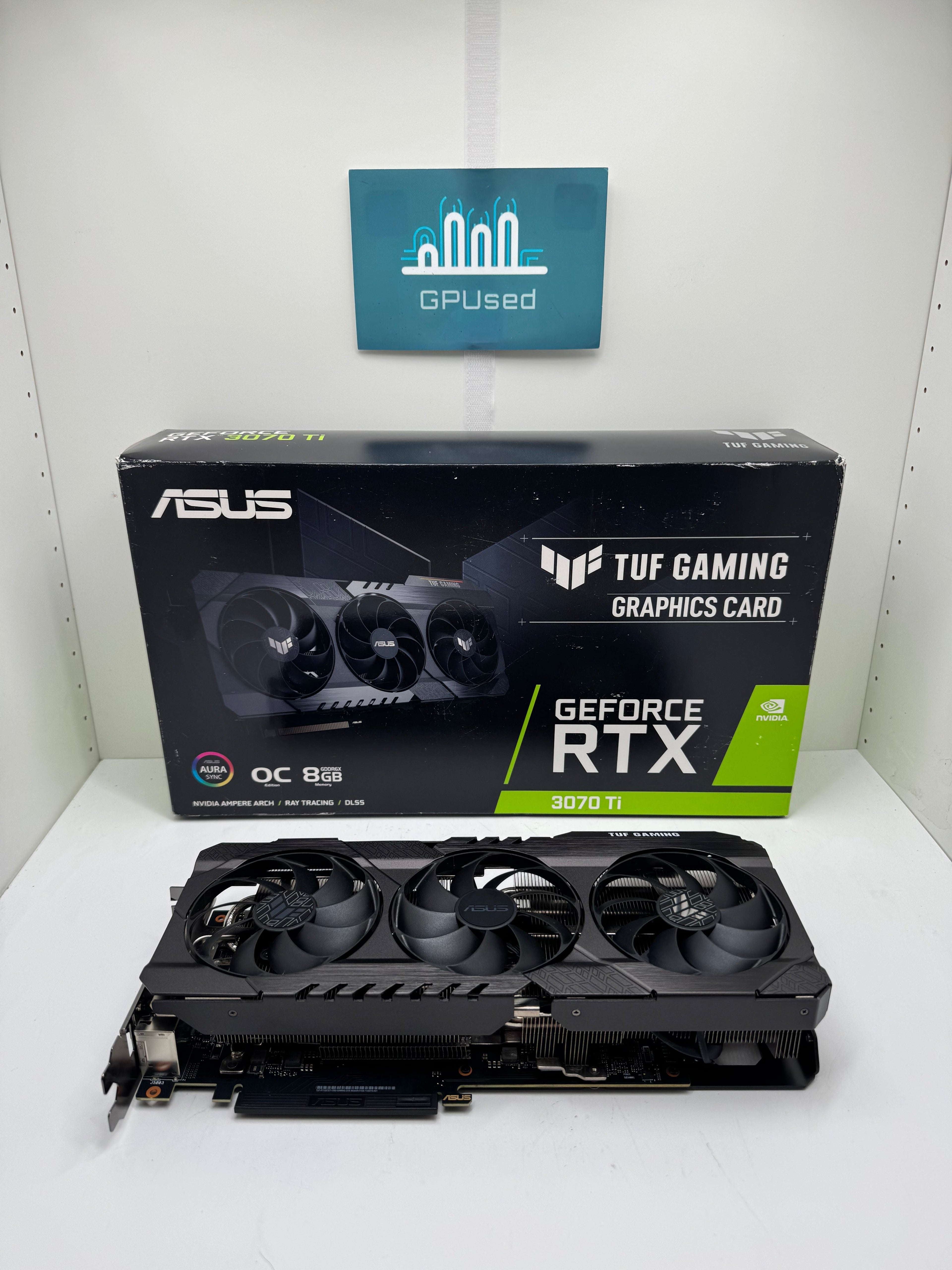 ASUS Nvidia GeForce RTX 3070 Ti Tuf Gaming 8GB GDDR6X - A - 10% Off (Was $269.99) - Premium Edition