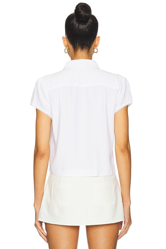 The Eloise Top in White