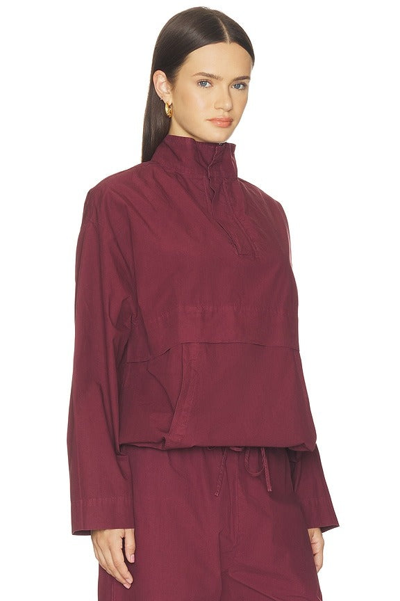 Kyoto Anorak in Maroon