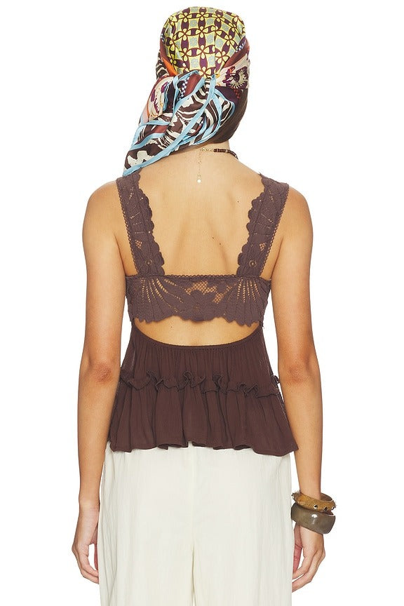 Petal Party Shapeless in Shaved Chocolate