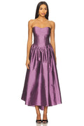 Naina Midi Dress in Amethyst