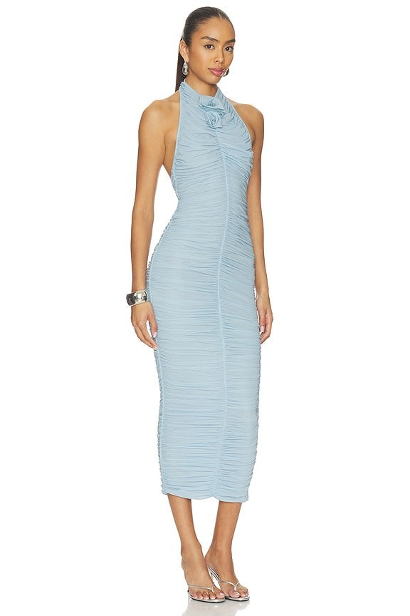 Axis Maxi Dress in Sky