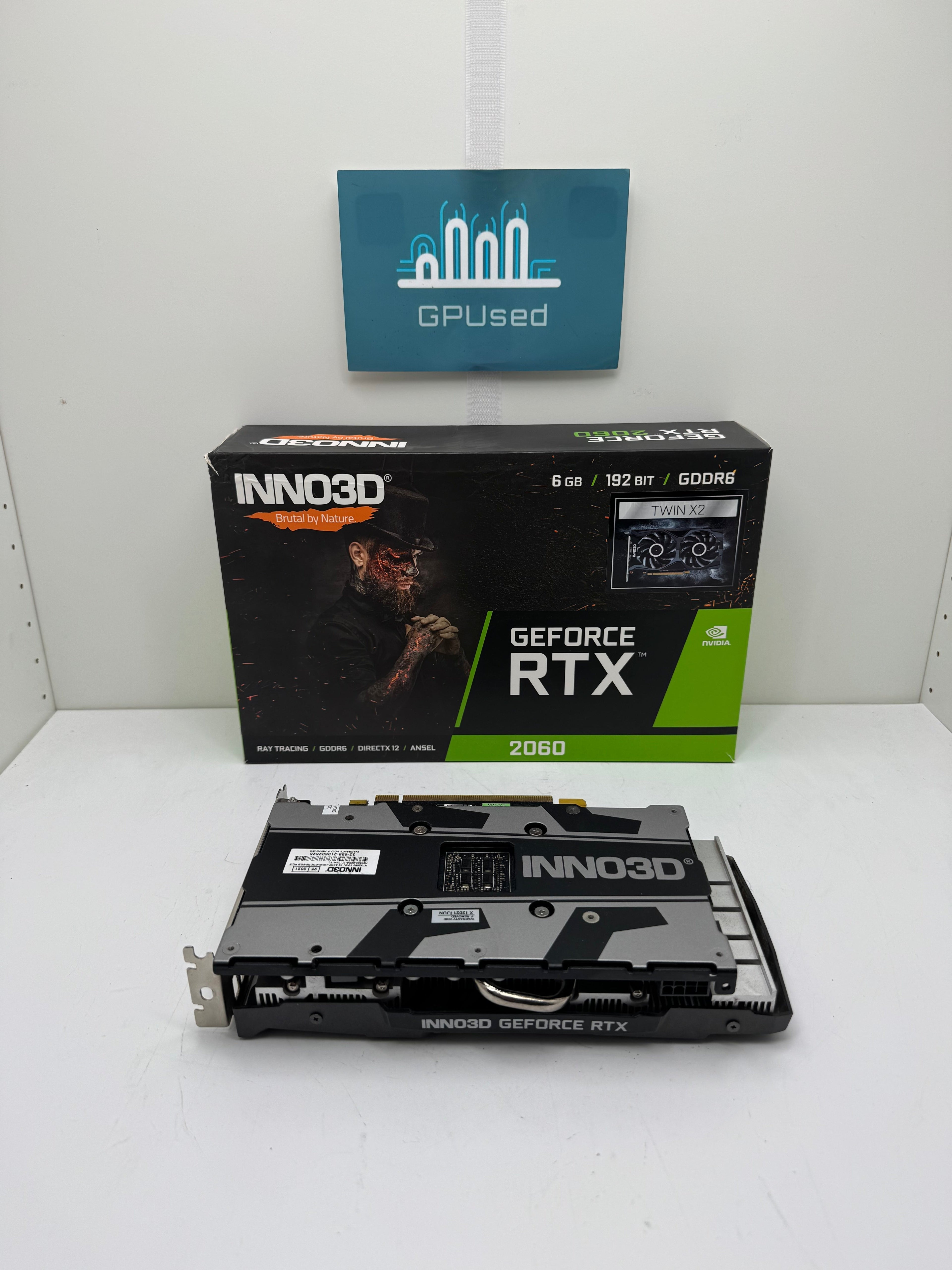 Inno3D Nvidia GeForce RTX 2060 Twin X2 6GB GDDR6 - A - Premium Edition