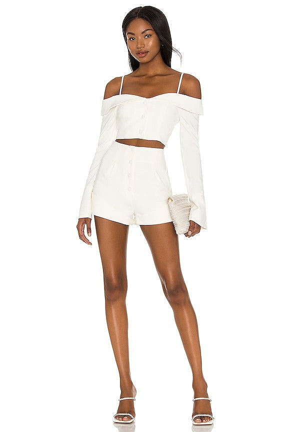 Paulina Short in Ivory