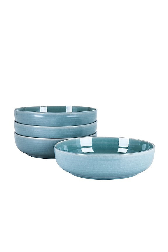 Essential Low Bowl Set Of 4 in Sky