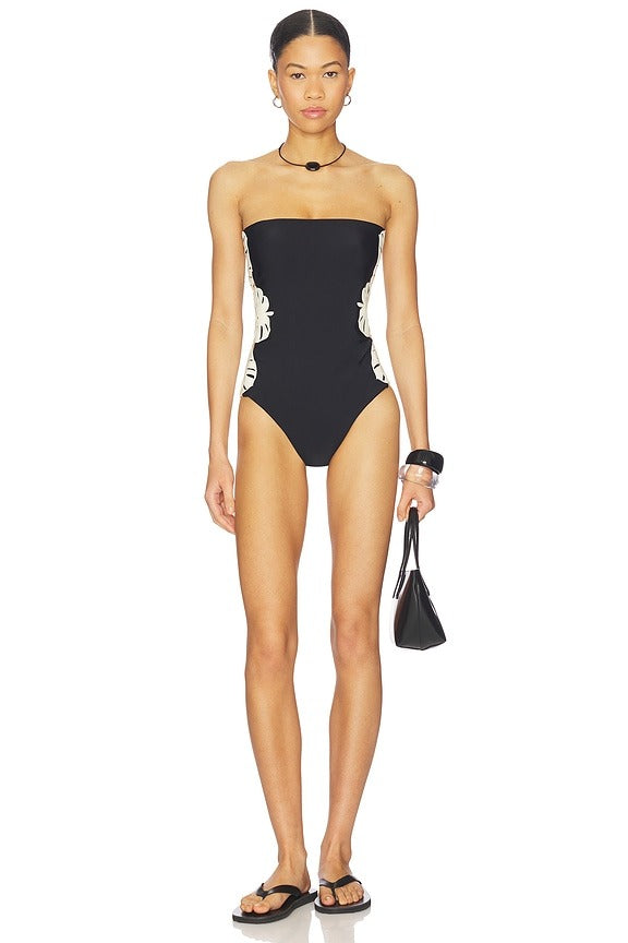 Ivana One Piece in Black