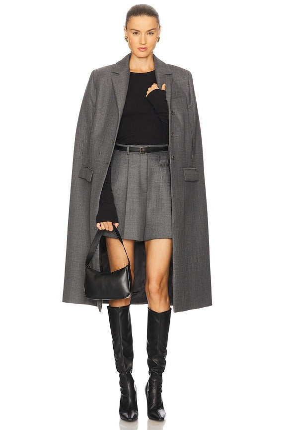 Travis Coat in Grey