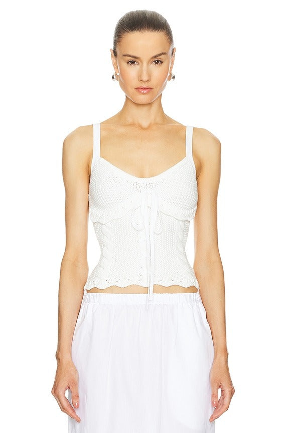Pipa Top in Ivory
