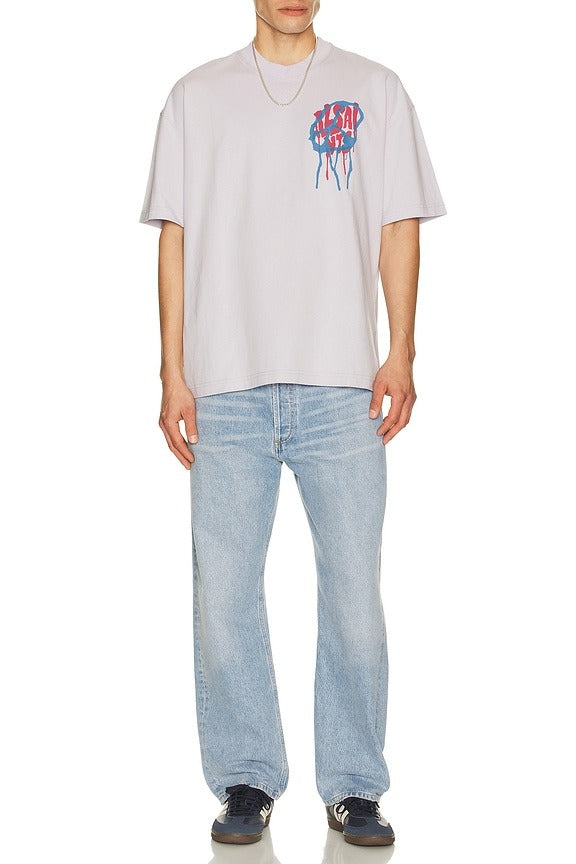 Runner Tee in Smoke Purple