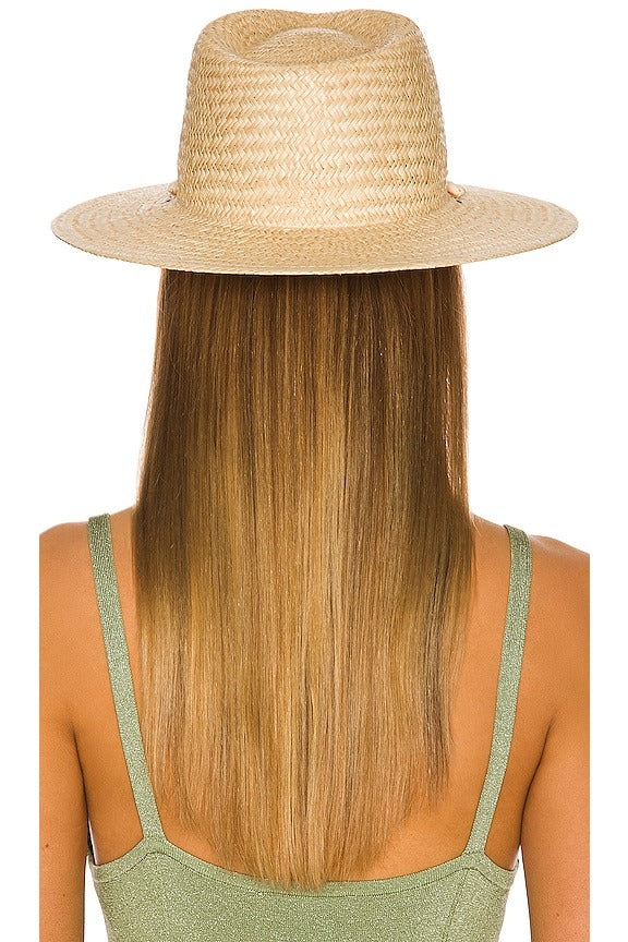 Seashells Fedora Hat in Natural